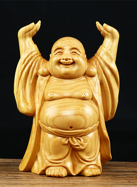 木雕摆件装饰品供奉小佛像