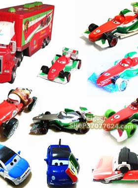 正版Mattel美泰汽车总动员玩具车 合金车模法兰斯高F1赛车系列