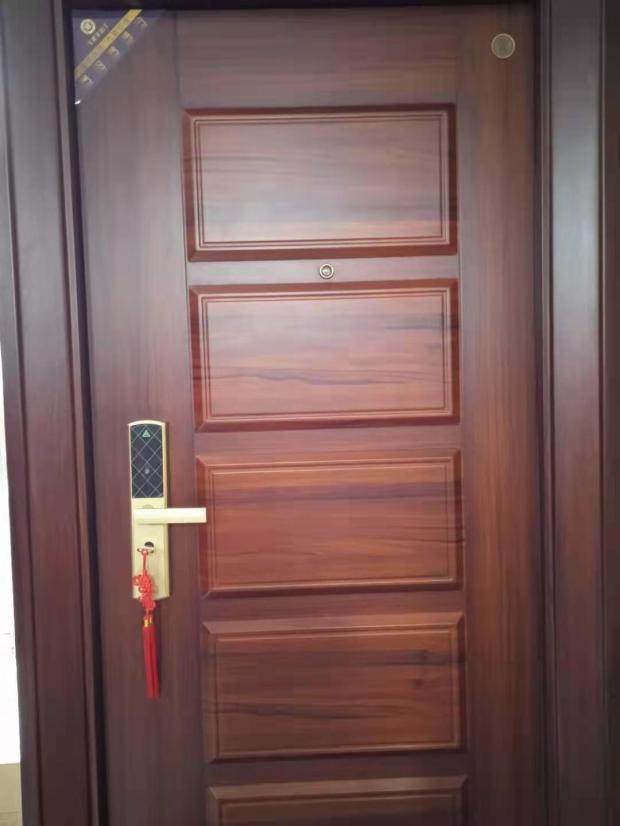 九皇皇家13号防盗门加厚11公分门扇发泡连体锁