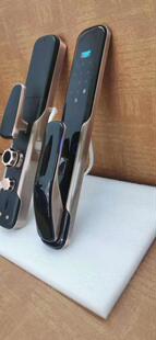 战狼指纹锁家用防盗门密码锁电子锁全自动滑盖指纹解锁门锁智能锁