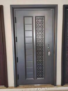 汇垚甲级进户入户防盗门安全门推拉门中门通风门透气C级防盗