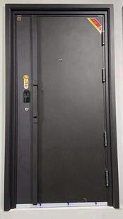 汇垚甲级进户防盗门安全门智能嵌入式指纹锁密码锁可视猫眼氟碳漆