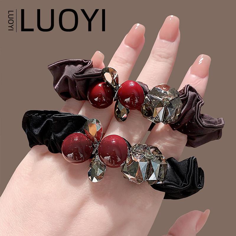 高级感闪钻头绳女2026扎头发皮筋扎马尾发绳高弹力发圈丸子头发饰,饰品/流行首饰/时尚饰品新,发饰,淘宝优惠券,粉丝福利购,淘宝优惠卷