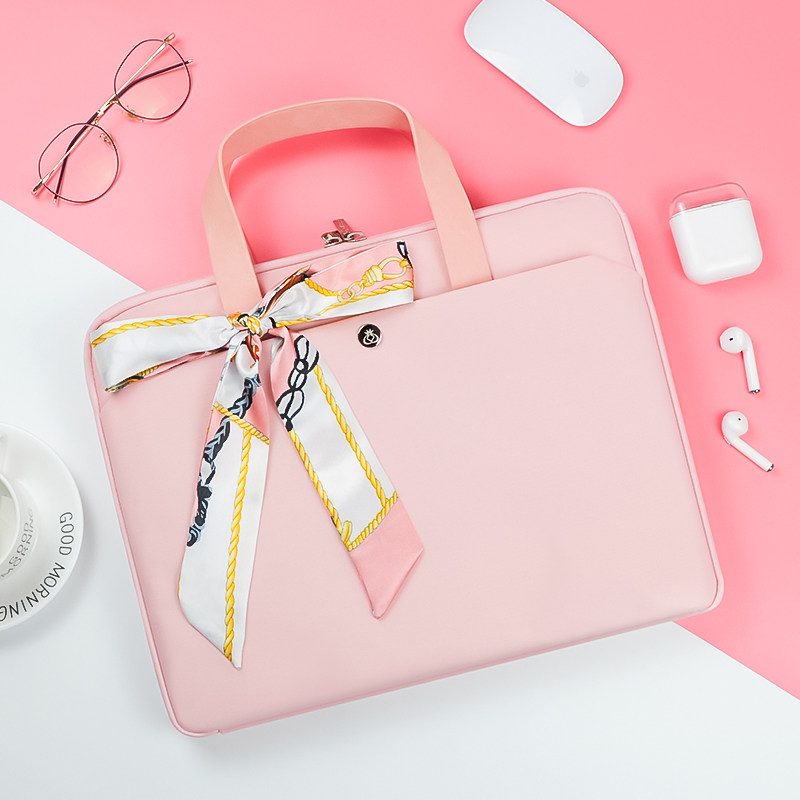 balo laptop cao cap Túi đựng máy tính xách tay Túi đựng máy tính xách tay nữ thích hợp cho Lenovo Xiaoxin Apple macbook air13 pro16 Huawei matebook14 Xiaomi 15 dễ thương, tươi tắn, thời trang nhẹ 15,6 inch balo đựng laptop cho nữ balo laptop dep