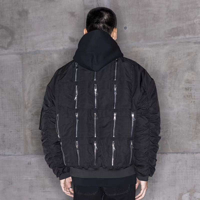 自主新款phenomenon拉链棉服