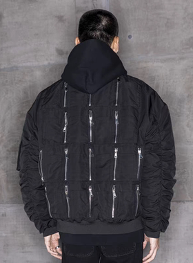 秋冬季phenomenon拉链王ma1重工棉服夹克archive保暖外套男女同款