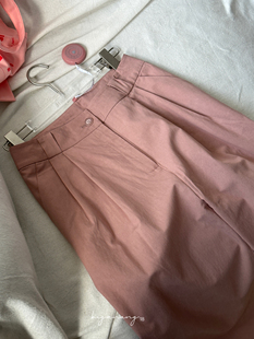 大张十八 复出款 粉色天丝棉 酵素水洗高品质休闲裤
