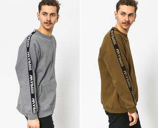 牡牧 Supra美潮串标情侣男女卫衣 纯棉加绒 欧美说唱Oversize百搭