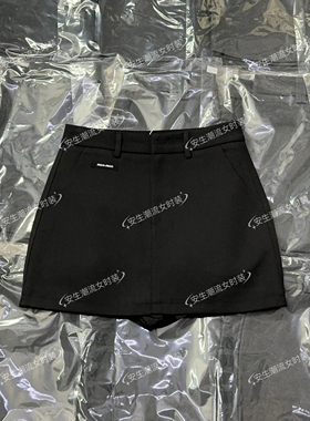 秋冬新款短裙女高腰修身韩版网红a字半身裙气质百搭西装包臀Lina