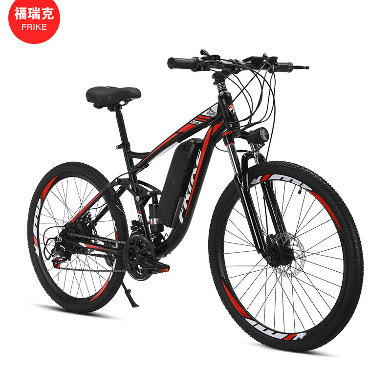 锂电助力软尾山地车双减震越野