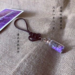 薰衣草瓶车挂件包邮生日礼物送男女朋友毕业季创意许愿瓶星星瓶