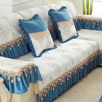 新疆包邮欧式沙发垫子高级感套装定制沙发套罩四季通用防滑高档奢