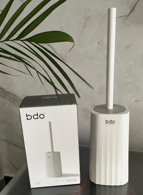 新疆包邮bdo海浪纹马桶刷北欧沥水挂壁式厕刷免打孔卫生间白色清