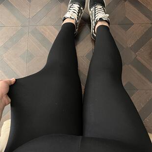 130 胖女生高腰莱卡棉打底裤 240斤 大码 2024年春秋店主自留新款