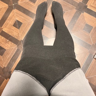 130 袜踩脚裤 250斤 加厚保暖女胖m高腰弹力棉连裤 自留260克特大码