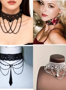 波西米亚风刺绣绒布大气吊坠新品