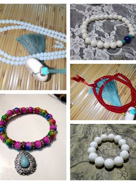 波西米亚风宝石水钻百搭手链