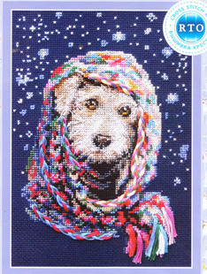 RTO M702 小狗 十字绣 saga格式XSD重绘源文件电子图纸