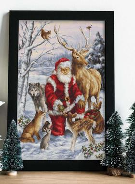 Luca-S BU5022森林朋友 十字绣 saga格式XSD重绘源文件电子图纸