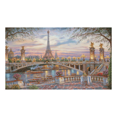 十字绣saga格式XSD重绘电子图纸源文件 夜晚的巴黎