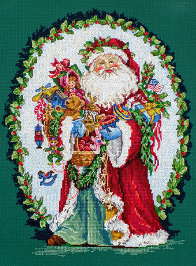 LETI L8005 圣诞老人 十字绣 saga格式XSD重绘源文件电子图纸