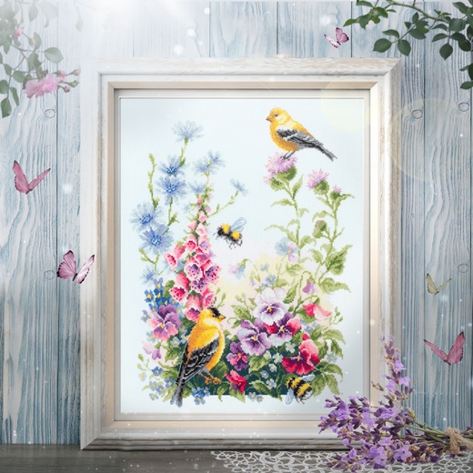 Magic Needle 130-031夏日乐曲 十字绣 saga格式XSD重绘源文件