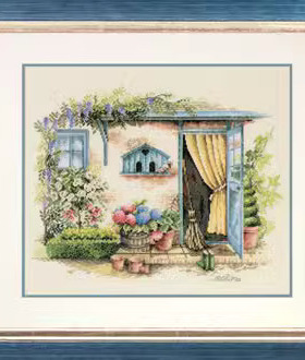 Lanarte 34472 乡村庭院 十字绣saga格式XSD重绘电子图源文件