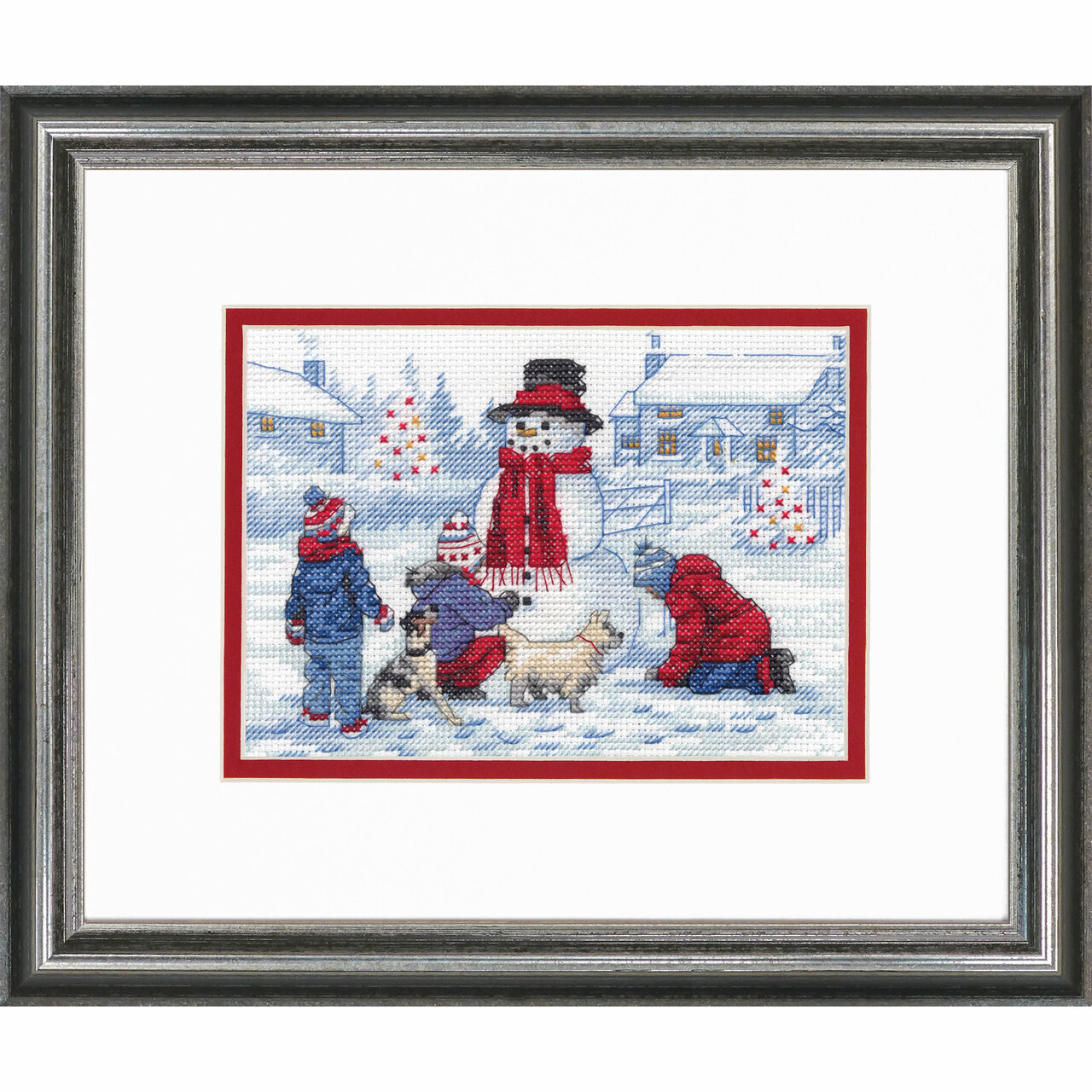 Dim70-08993 堆雪人 十字绣 saga格式XSD重绘源文件电子图纸