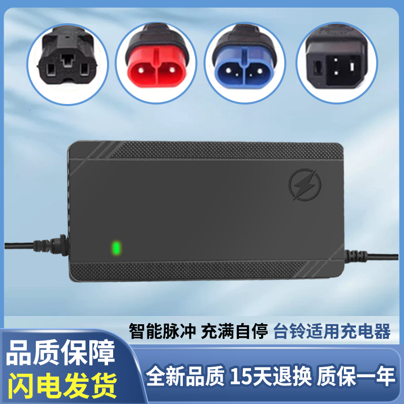 适用于台铃电动车电瓶车充电器48V12AH72V20AH60V20AH原装款云插