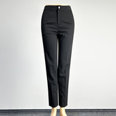 裤 西裤 直筒裤 女2026职业装 品牌黑色西装 显瘦铅笔裤 九分裤 中腰修身