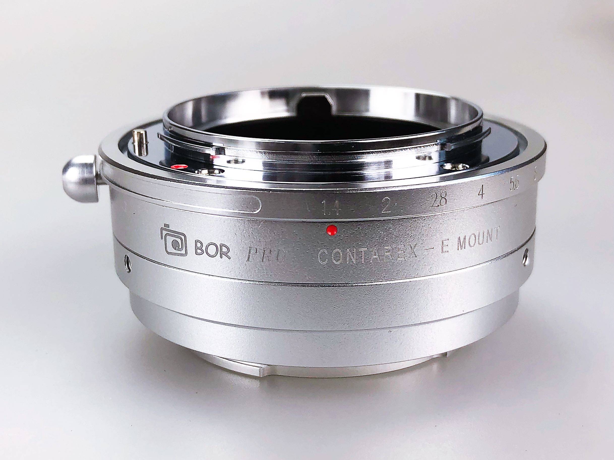 BOR 转接环 Contarex牛眼CRX镜头转接SONY E mount 口NEX A9 A7R3