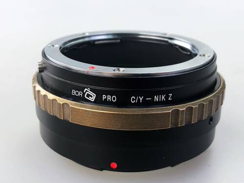 BOR CY-NIK Z 转接环 康泰时 CY 转 尼康 全画幅 微单 Z6/Z7 机身