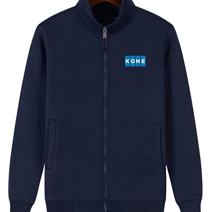 新款秋冬装通力电梯工作服外套冲