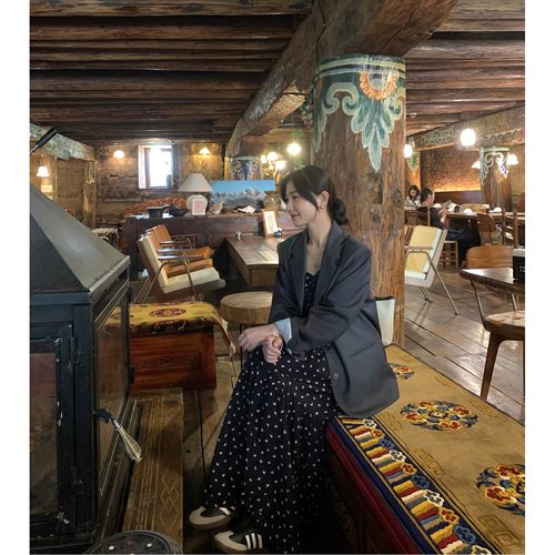 长袖西服精纺面料常规通勤