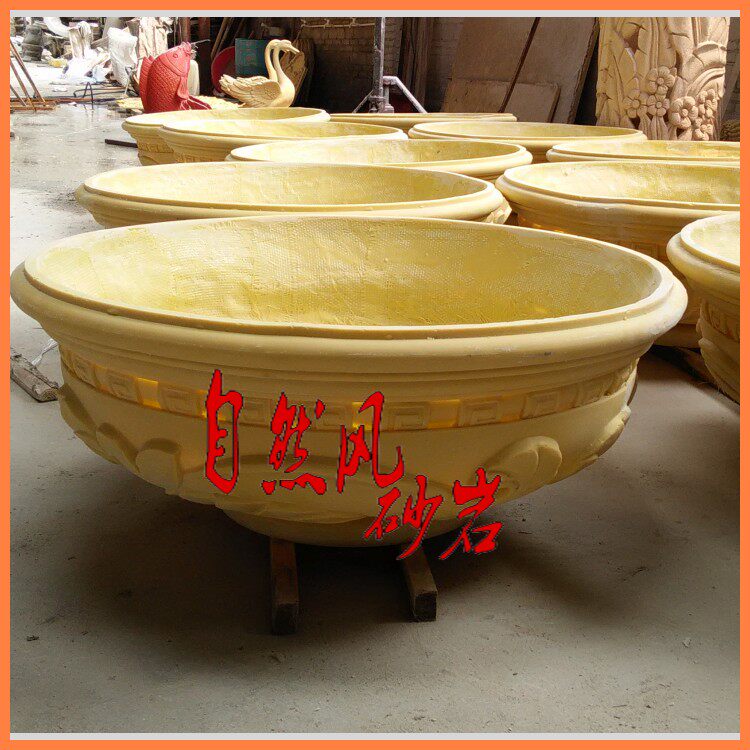Sandstone relief Flower pot Flower bowl Water spray gardens Sandstone FRP villa home decoration hotel Property Material Sciencein the Basic building materials , Sandstone , Sandstone sculpture  category - from Buy2taobao.com to provide professional Taobao agent buy service