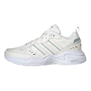 adidas neo Strutter 气垫减震 厚底运动休闲鞋 女款 奶油黄