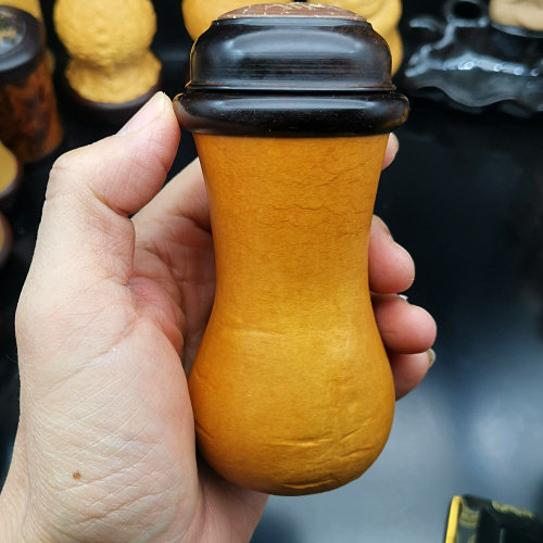 天一阁精品天津名家小董宣纸模蛉虫墩葫芦鸣虫用具