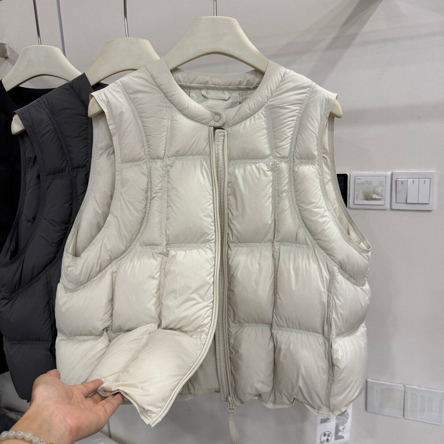 保暖显瘦百搭背心棉服外套马甲