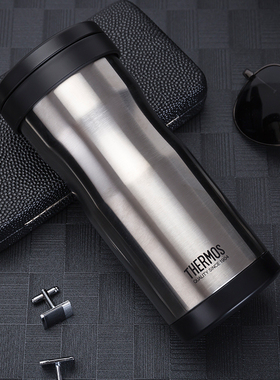 膳魔师THERMOS不锈钢保冷保温杯男女士泡茶水带滤网 jml-370