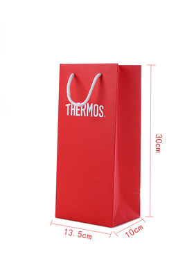 纸袋保温杯thermos膳魔师单个装