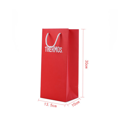 纸袋保温杯thermos膳魔师单个装