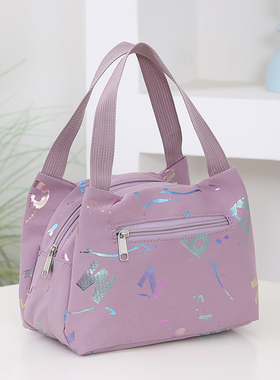 布包女帆布手提小包包牛津布防水便当包手机包女包新款妈妈买菜包