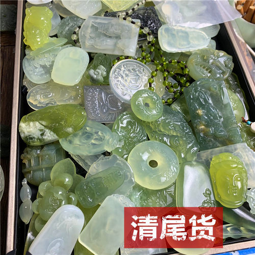 天然手工孤品百搭玉吊坠吊坠特价