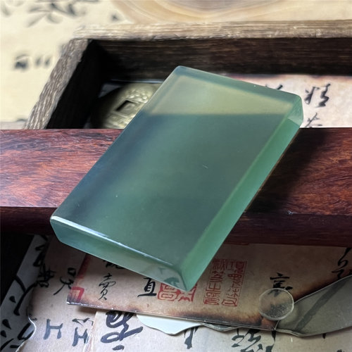 天然岫玉平安无事牌吊坠保真高通