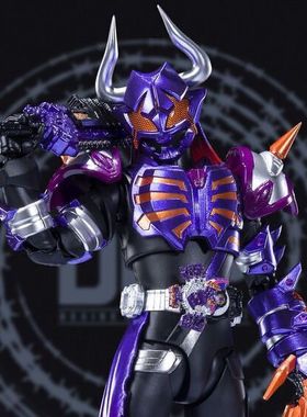 SHF假面骑士霸牛国产僵尸形态 魂限 极狐 Buffa 可动手办模型