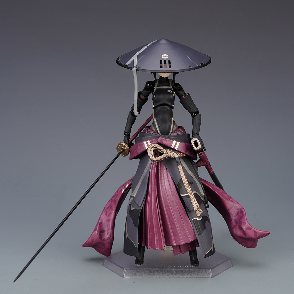 优质版浪人 流浪武士 机娘figma549关节可动 消光版 盒装手办