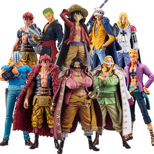 日本正版海贼dxf和之国鬼岛路飞索隆山治娜美乔巴基德基拉手办