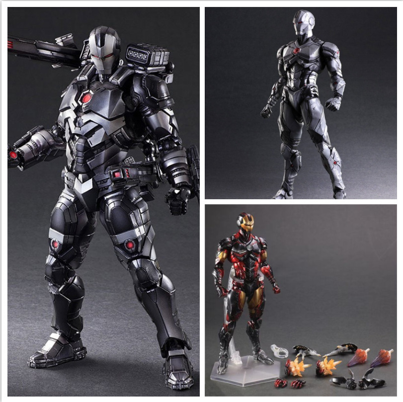PA改 复盟3 钢铁侠 红色灰色2代战争机器可动手办批发模型