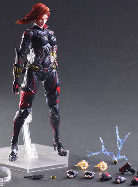 动漫 Play Arts 改PA改 复仇者联盟2 漫威 黑寡妇可动手办模型