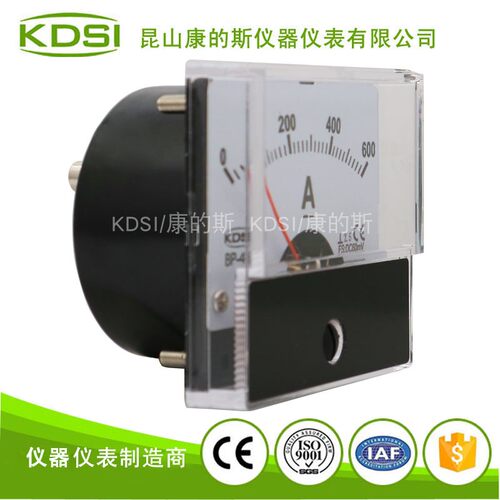 供应 指针式直流电流表BP-45 DC60mV 600A接分流器使用小型电表头